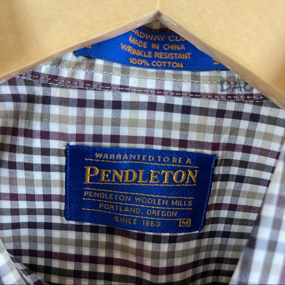 Pendleton Wrinkle Resistant Broadway Cloth Shirt … - image 6
